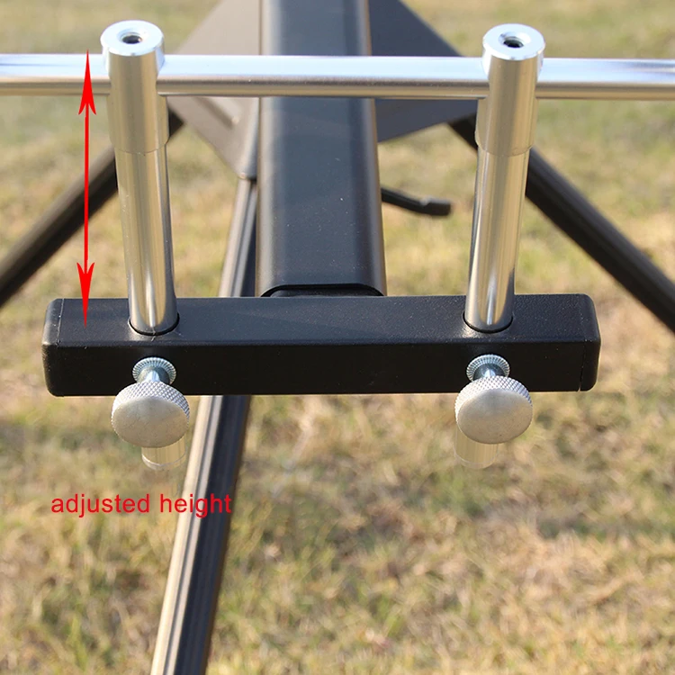 Fishing Rod Holder Adjustable Aluminium Alloy Carp Fishing Rod Pod Stand