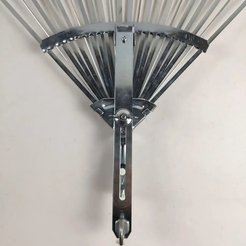 
22 Tines Telescopic rake header 