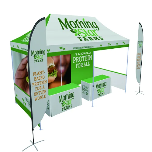 Custom Big Outdoor branded 50mm Commercial Trade Show Folding Big Tent popup gazebo 20 x 10 3x6 10x20 10 X 20 Canopy Tent