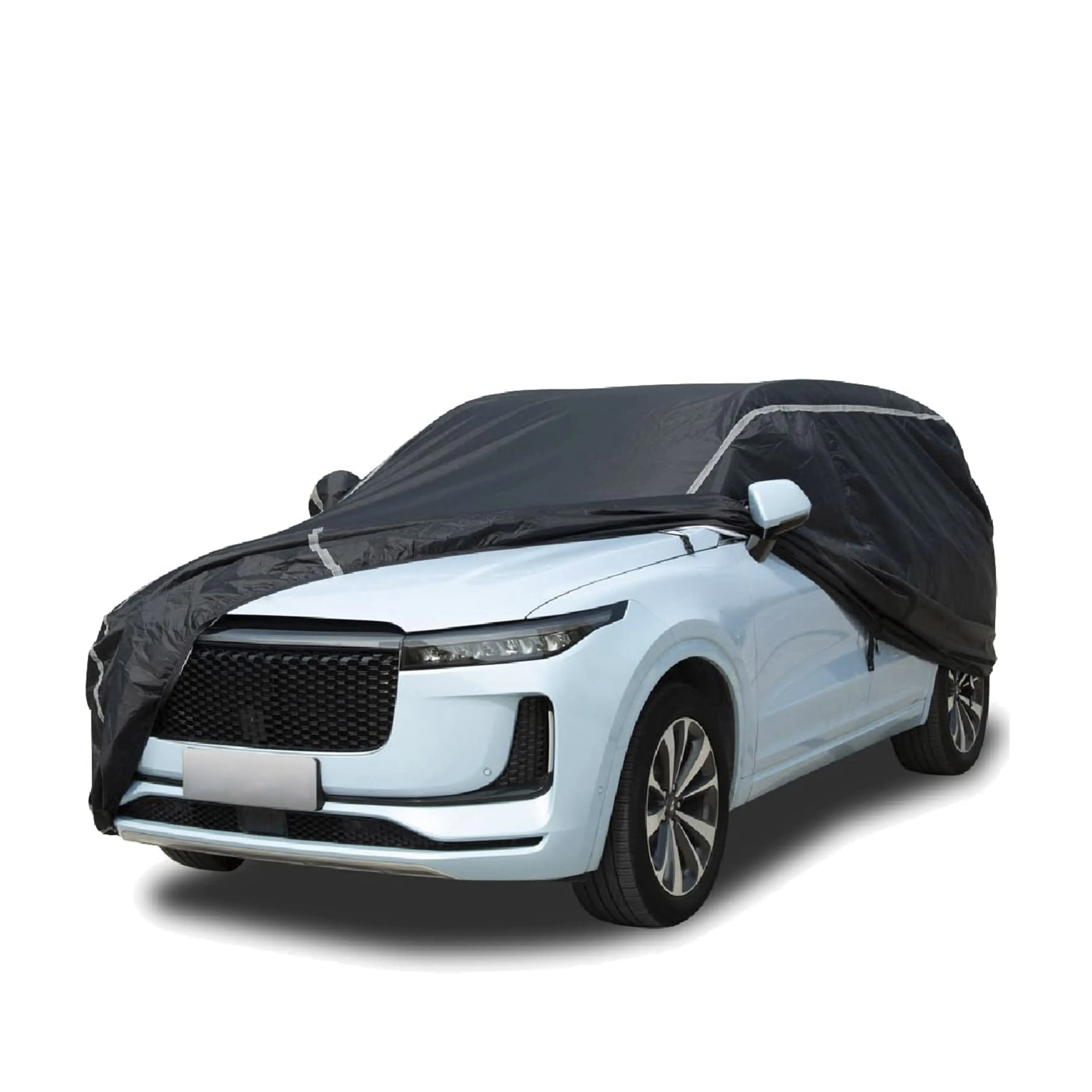 210D Оксфорд однослойный Лидер продаж всепогодный защитный автомобильный чехол для наружного непромокаемый от дождя и солнца снега пыли водонепроницаемые автомобильные