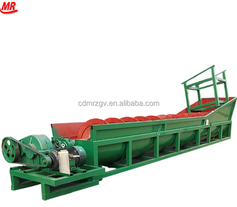 150-300 Tph Cylindrical Trough Type Ore Washing Machine 5000 Ton Cleaning Machines Log Washer Wash Sand Silica