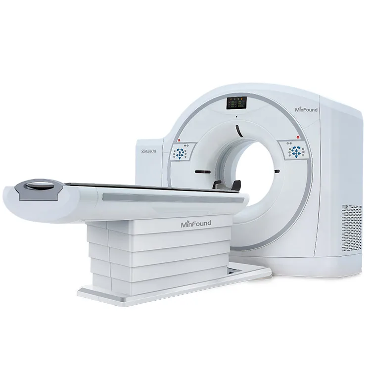 
MinFound DR related machine ct scanner 16 slices 24 rows whole body scanning 