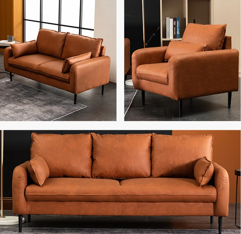 Wholesale modern design  minimalist disposable clothing store apartment modern sofa sets for living room