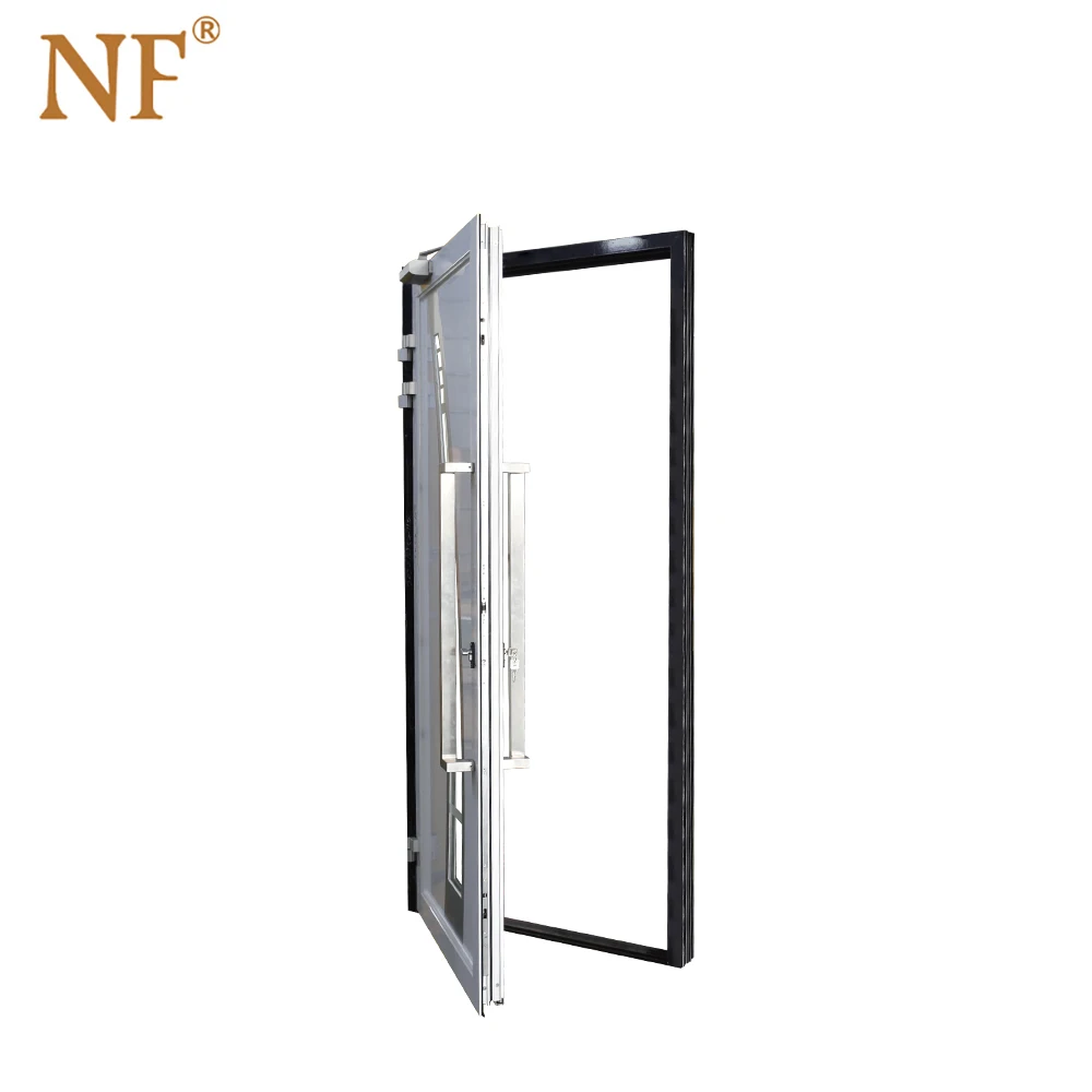 Italian rustic front luxury aluminum entry sliding  door