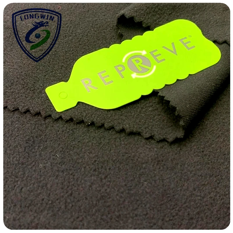 Recycled White stock Winter knit clothing desgin polar sweatshirt fleece fabric for baby blanket