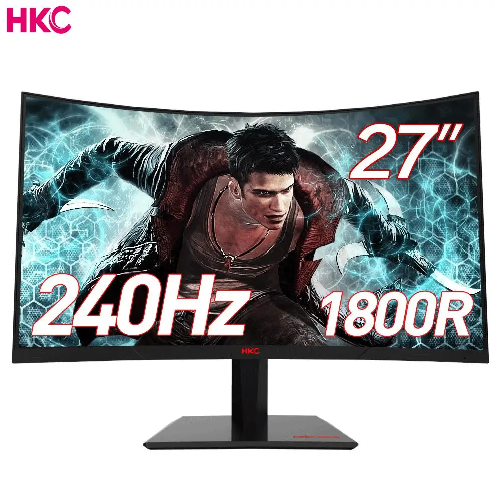 27' 240Hz  (support 144Hz) Curved Gaming Monitor DP cable SG27C