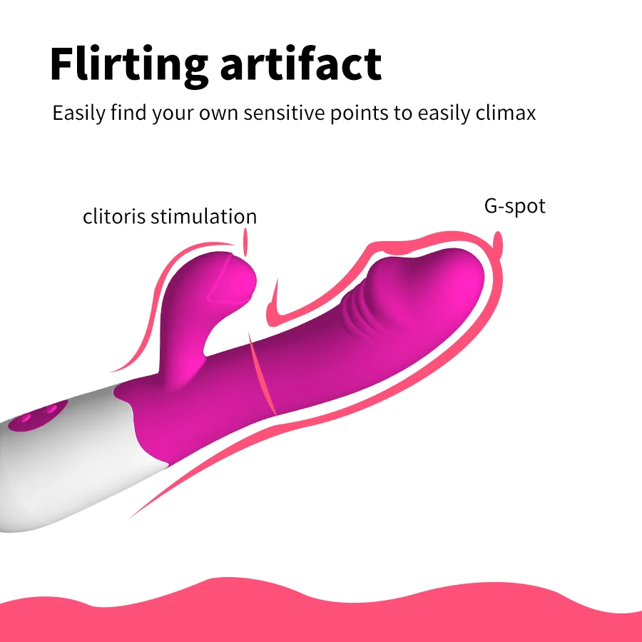 Wireless Personal G Spot Rabbit Vibrator Sports Massage 12x Multi-Speed Energy Efficient Quiet Recharging Powerful Impact