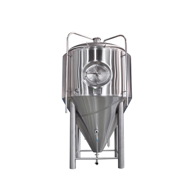 Конические резервуары для брожения пива, жаккардовый резервуар для брожения пива 1000L 1500L 2000L 5000L 10000L