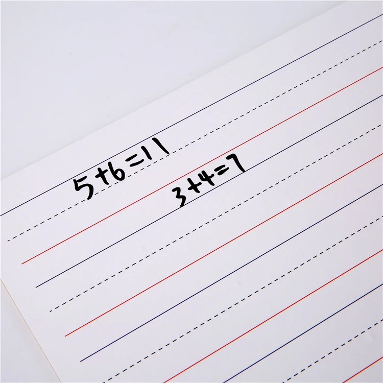 22x30cm Kids Portable Dry Erase Lapboard 2 Sided Blank Dry Erase Board Custom For Classroom