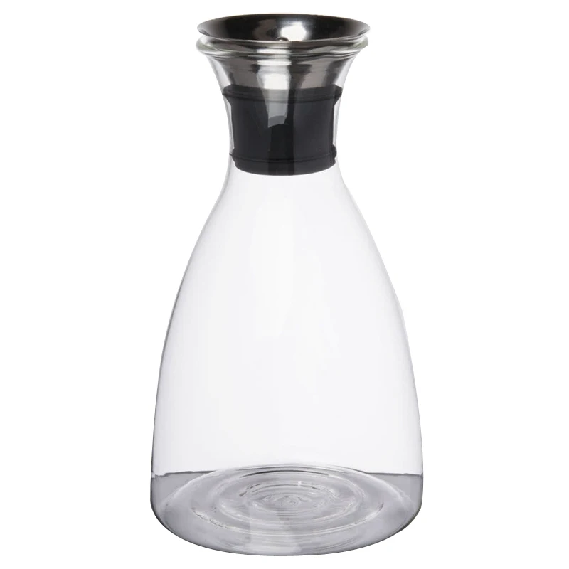 Wholesale customized Premium Borosilicate Glass Pitcher, Water Jug, Glass Water Carafe with Stainless Steel Flow Lid