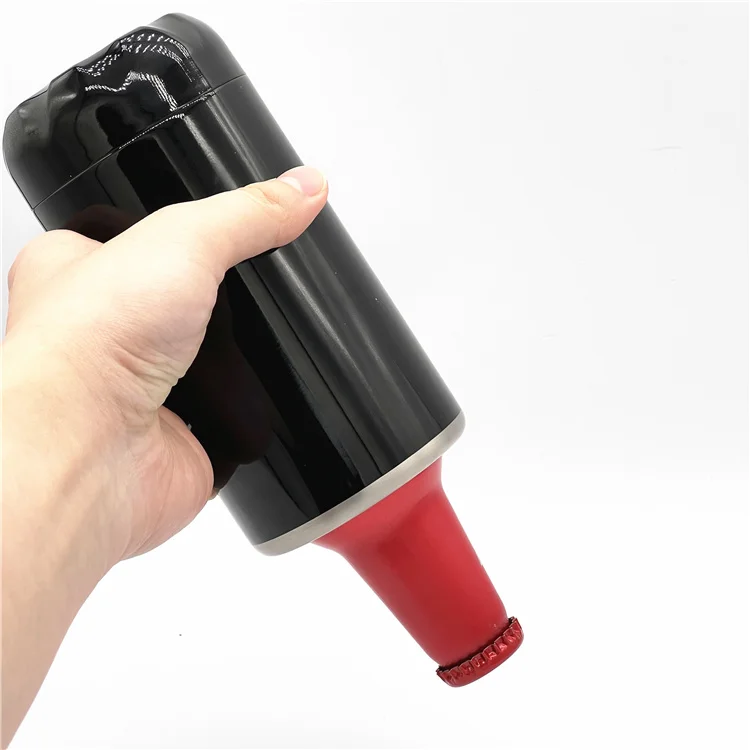 Professional manufacturer beer can cooler keeper vacuum stainless steel 12oz beer can cooler