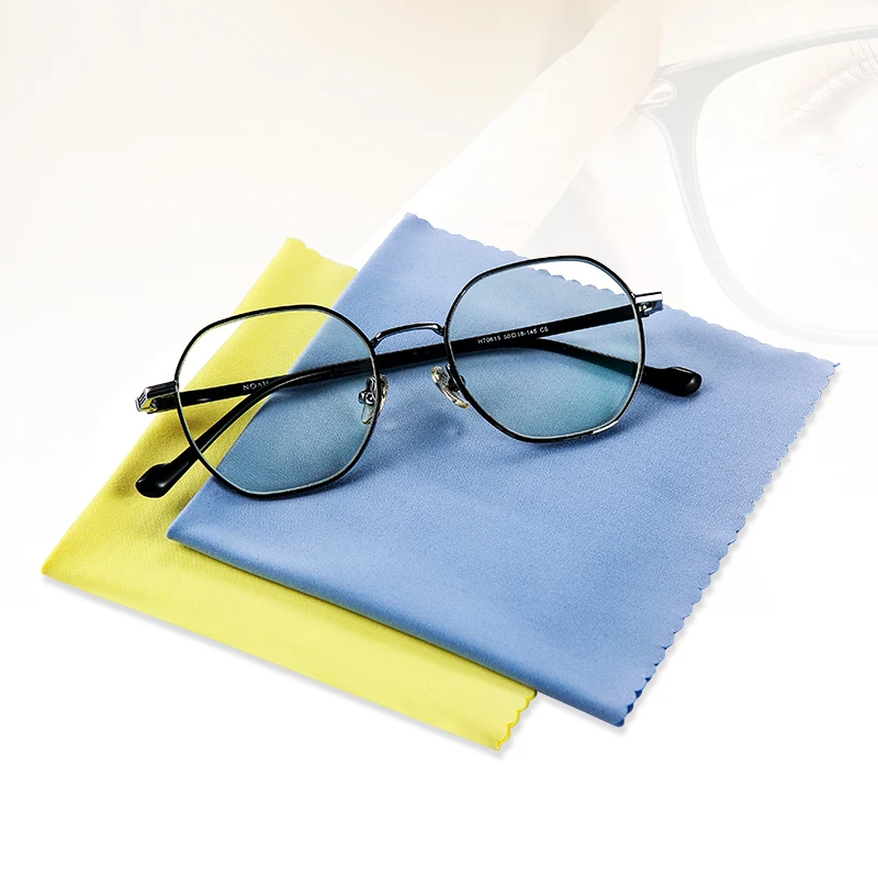 Custom Logo Design Printed Microfiber Cloth Glasses Lens Screen Polishing Wipe Microfiber Glasses Sunglasses Cleaning Cloth
