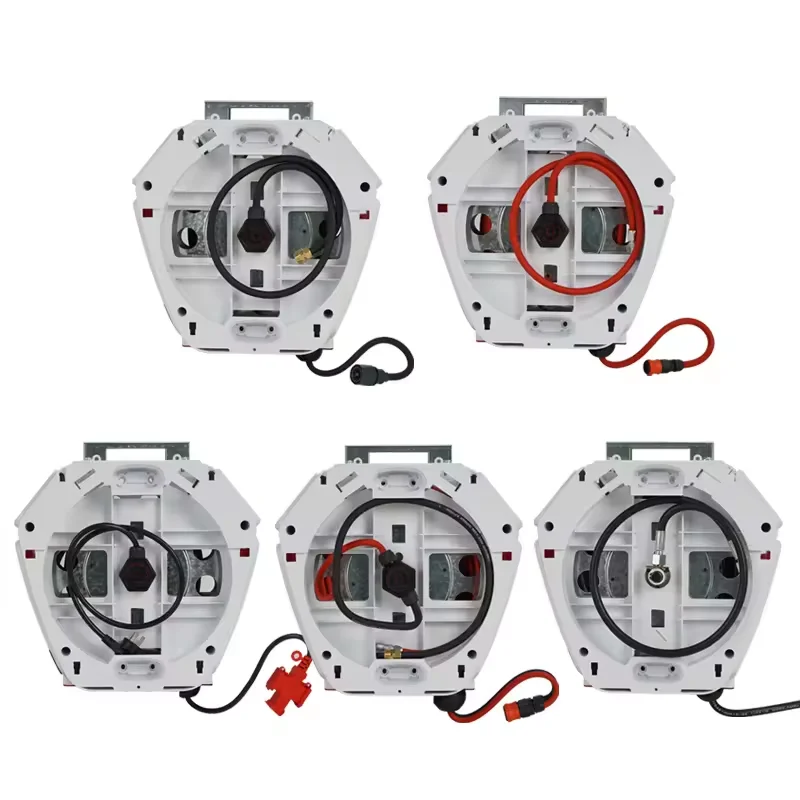 Commercial Retractable Factory Auto Retractable High Pressure Water Electric Hose Reel Drum Combining Hose Reel Box
