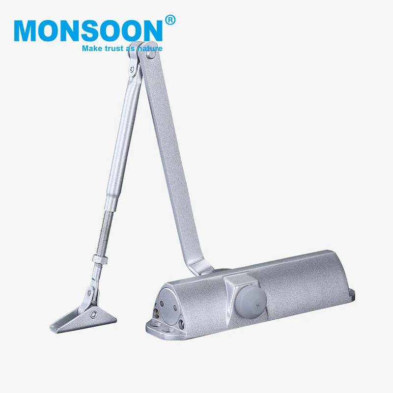 Регулируемые дверные доводчики бесшумные самозакрывающиеся скрытые из алюминиевого сплава гидравлические