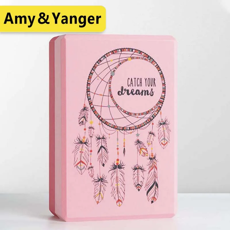 Eva пенопластовый блок для йоги/кирпич 4x6x9 дюймов прочный пользовательский принт