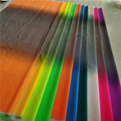 wholesale gradient reflective cards 4way be rainbow   reflect reflective fabric cloth,rainbow jacket down coat  fabric