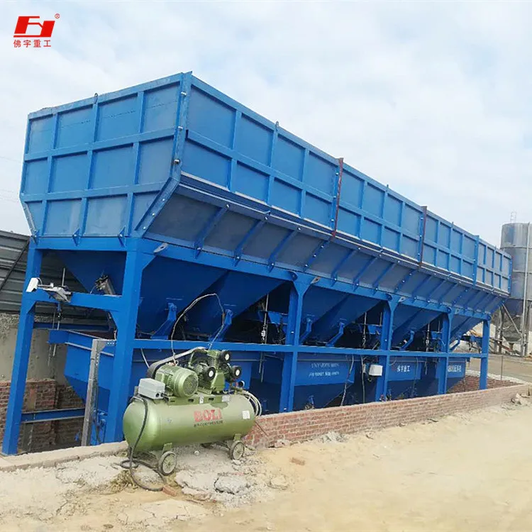 The most preferential price hot selling HLS180 large-scale concrete mixing  batching plant building construction suppliers