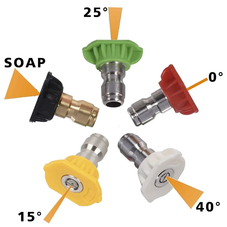 Washer Hydro Jet Spray Nozzle Tip High Pressure Car Washer Ss Nozzle