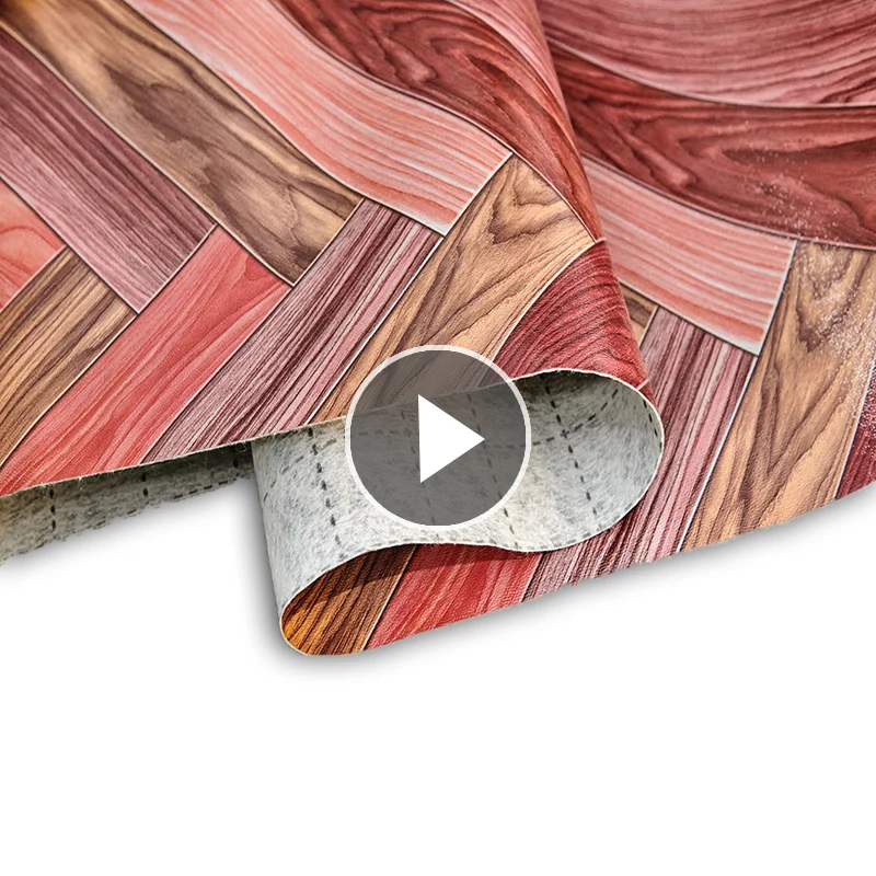 Best-Selling Custom Formaldehyde-Free Linoleum Floor Self-Adhesive Spc Vinyl Flooring