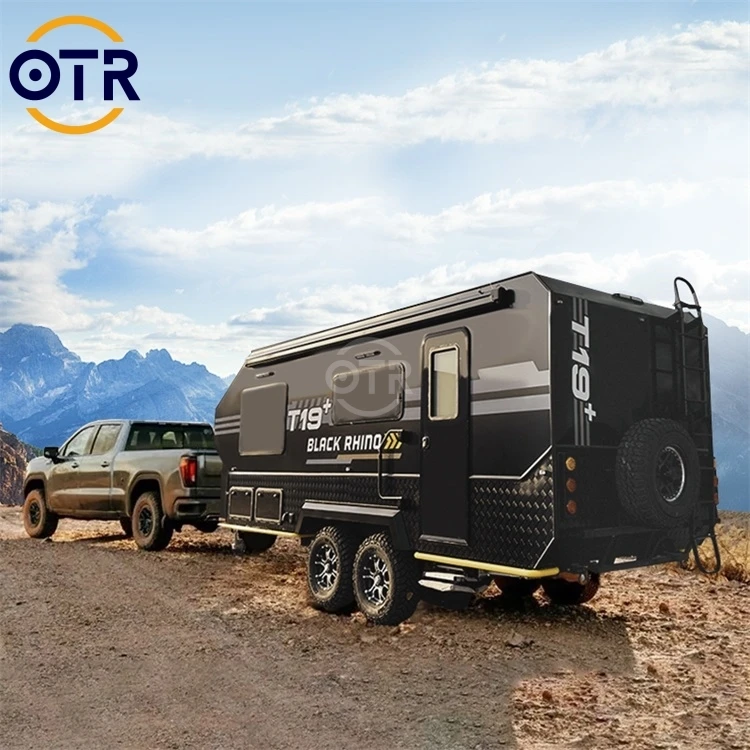 New Cars Motor Home Rvs Luxury Caravan Toilet Motorhome With Electric Brake