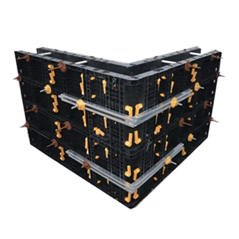 Different Sizes Recyclable 100 Times Adjustable Plastic Formwork for Column