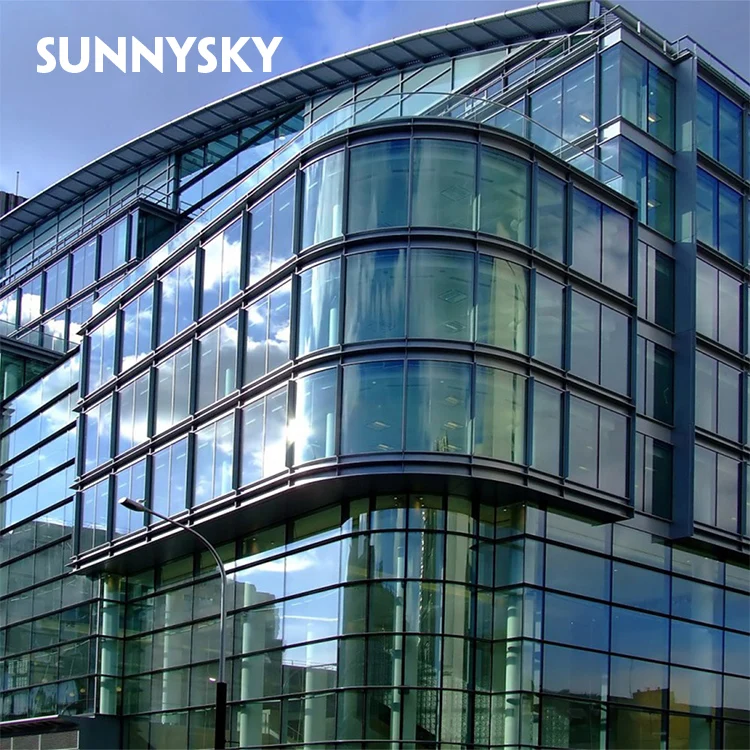 best seller pressure equalized modern types curtain wall with cost per sf