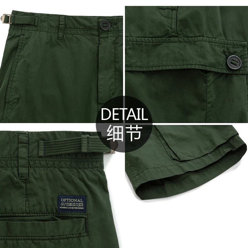 SABIN mens wholesale latest new summer casual fashion designers  6 multi pockets 3/4  chino cargo workout shorts