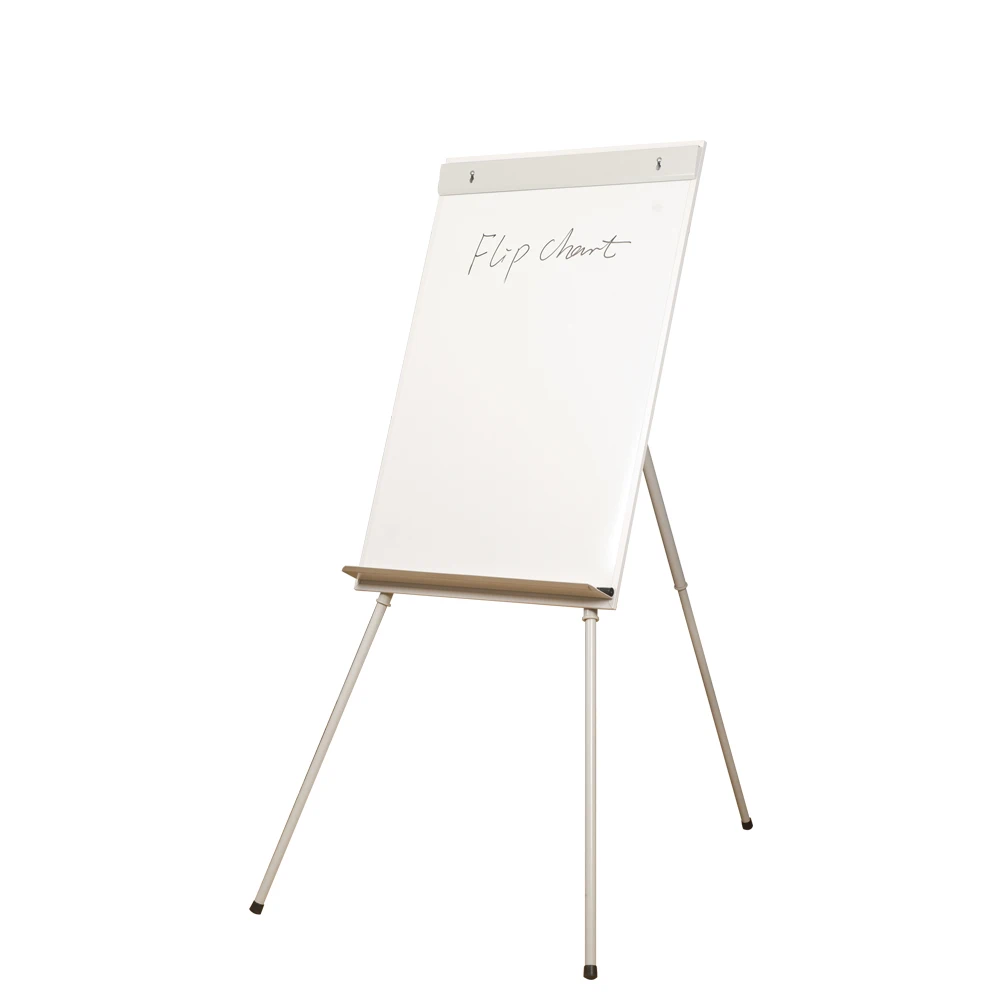Dry Erase Whiteboard with Stand Classroom Lacquered Steel Flip Chart with Stand