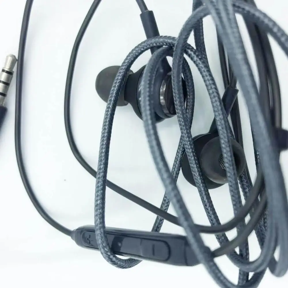 MIC+VOLUME S8 handfree A.KG earphones Android mobile phone earphone BLACK/WHITE for samsung headset