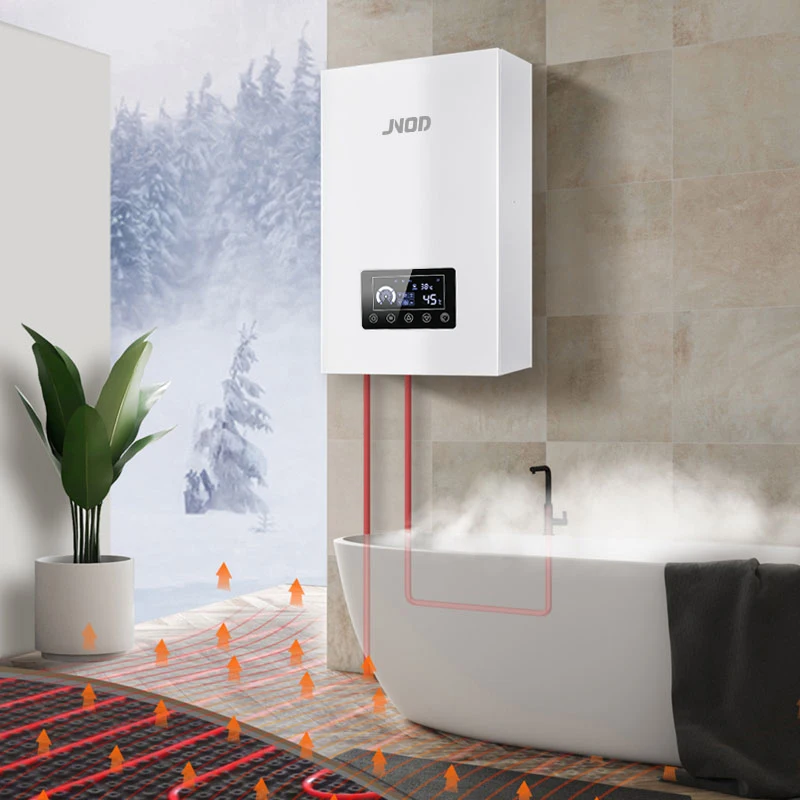Manufacture Electric Combination Boilers for Floor Heating and DHW Hydronic Heating Boiler Heaters
