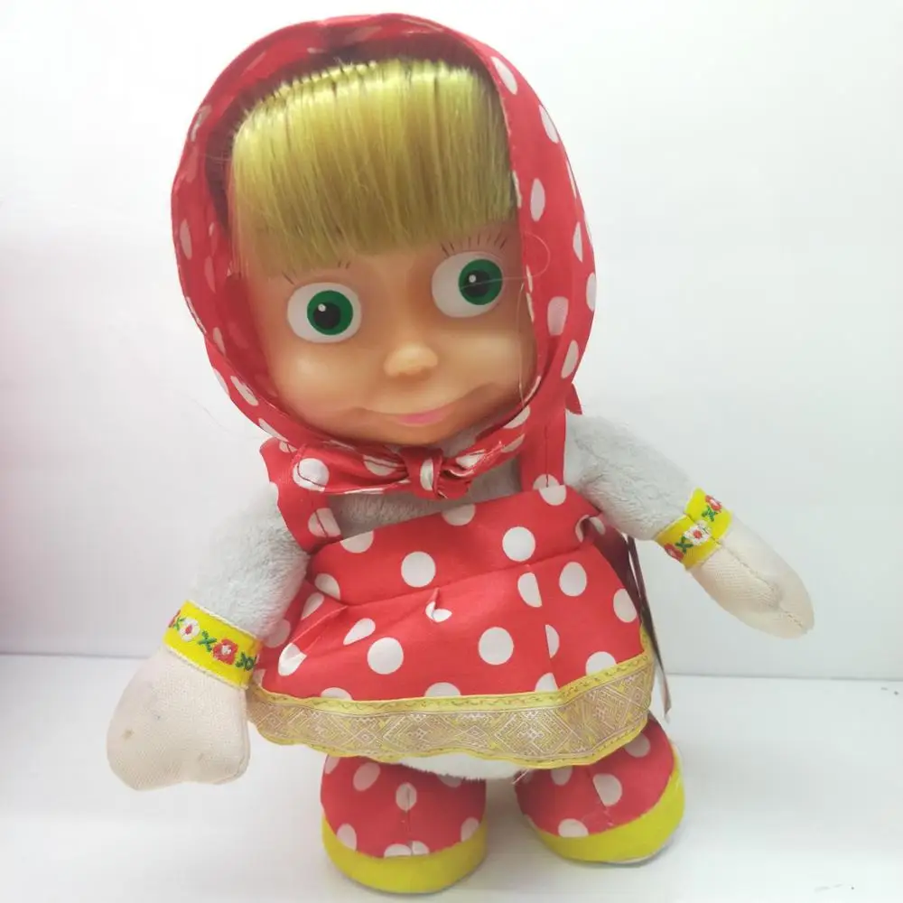 
Russian doll Masha and the bear recordable talking and walking sound toy 
