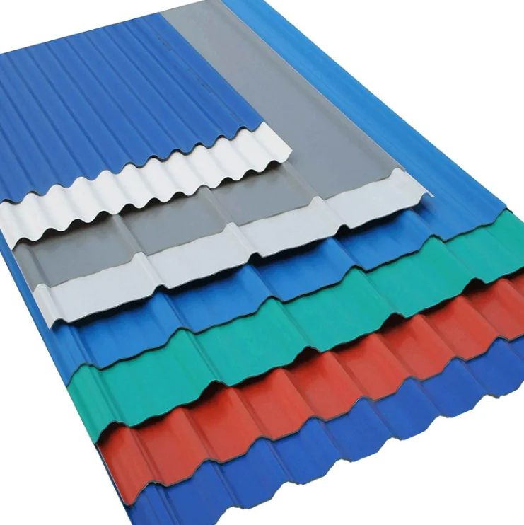 Factory high quality Corrugated Steel Sheet Panel Roofing china Length Of Roof Sheets Green Design Metal / Plate