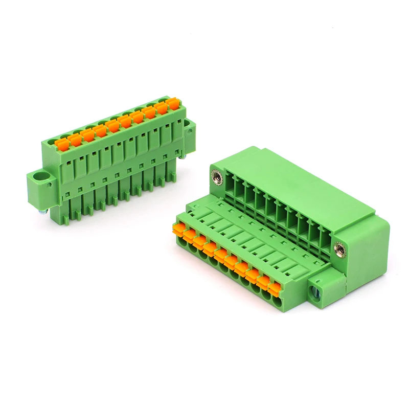 3.50mm pitch YC141-350 2 3 4 5 6~24 Way Low Profile  Plug in Terminal Block,Pcb Connector Plug