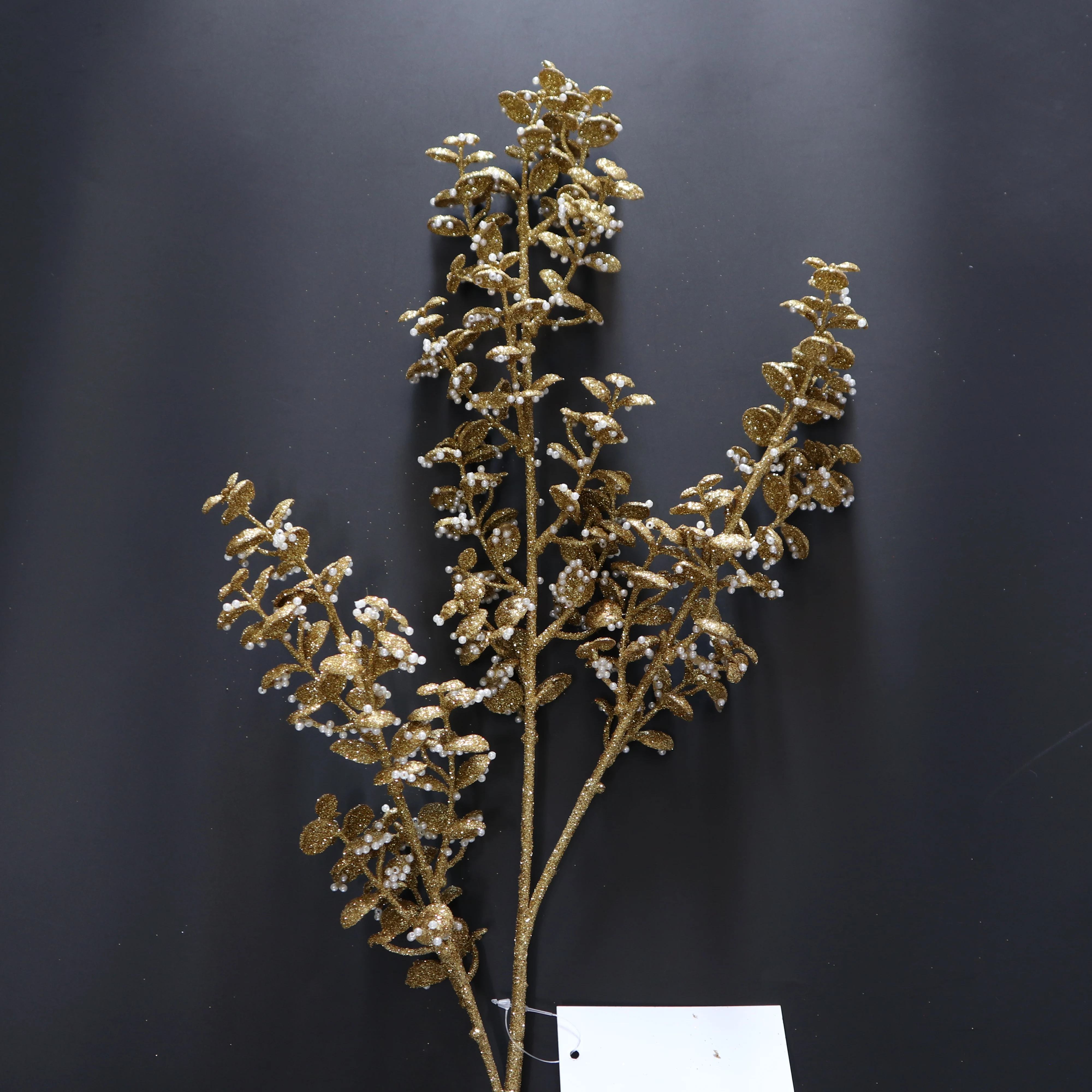 2023 Hot Selling ChristmasNew design sequin pick christmas decorations  glitter spray with pearls great price