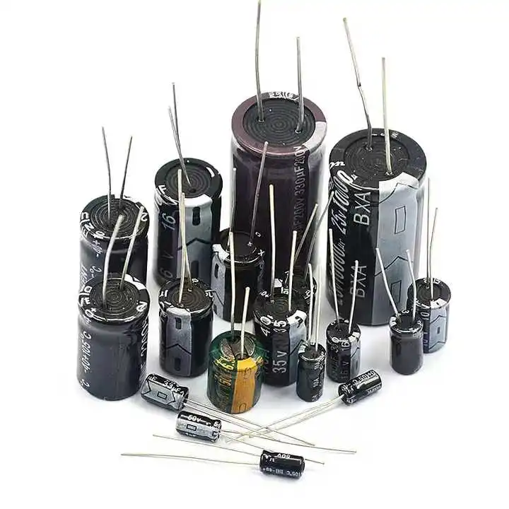 China Electronic Components Suppliers Shenzhen Factory ODM/OEM Low ESR 8*12mm Aluminum Electrolytic Capacitor 100V 22UF