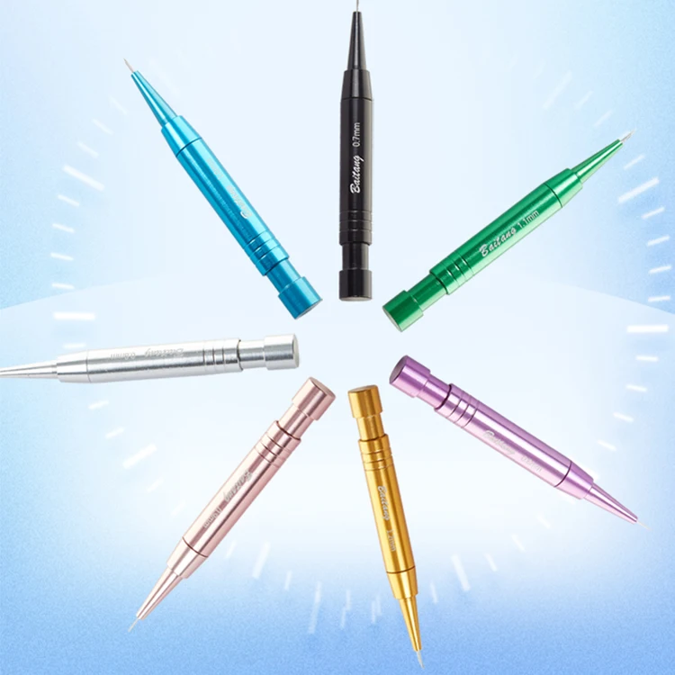 Autoclavable Stainless Steel Hair Transplant Pen Implant Tools 0.8-1.2mm FUE Punch Stainless Steel Choi Pen Implant FUE Pen