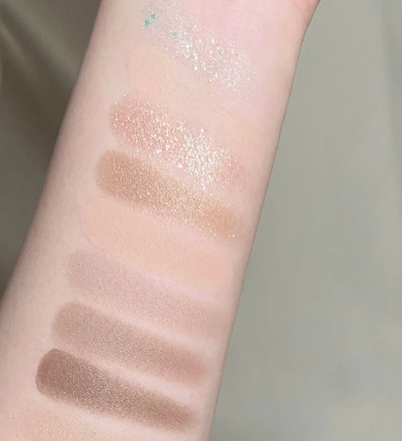 Eyeshadow Palette Matte Nude Shimmer Eye Makeup Palette Long Lasting High Pigment Matte Eyeshadow