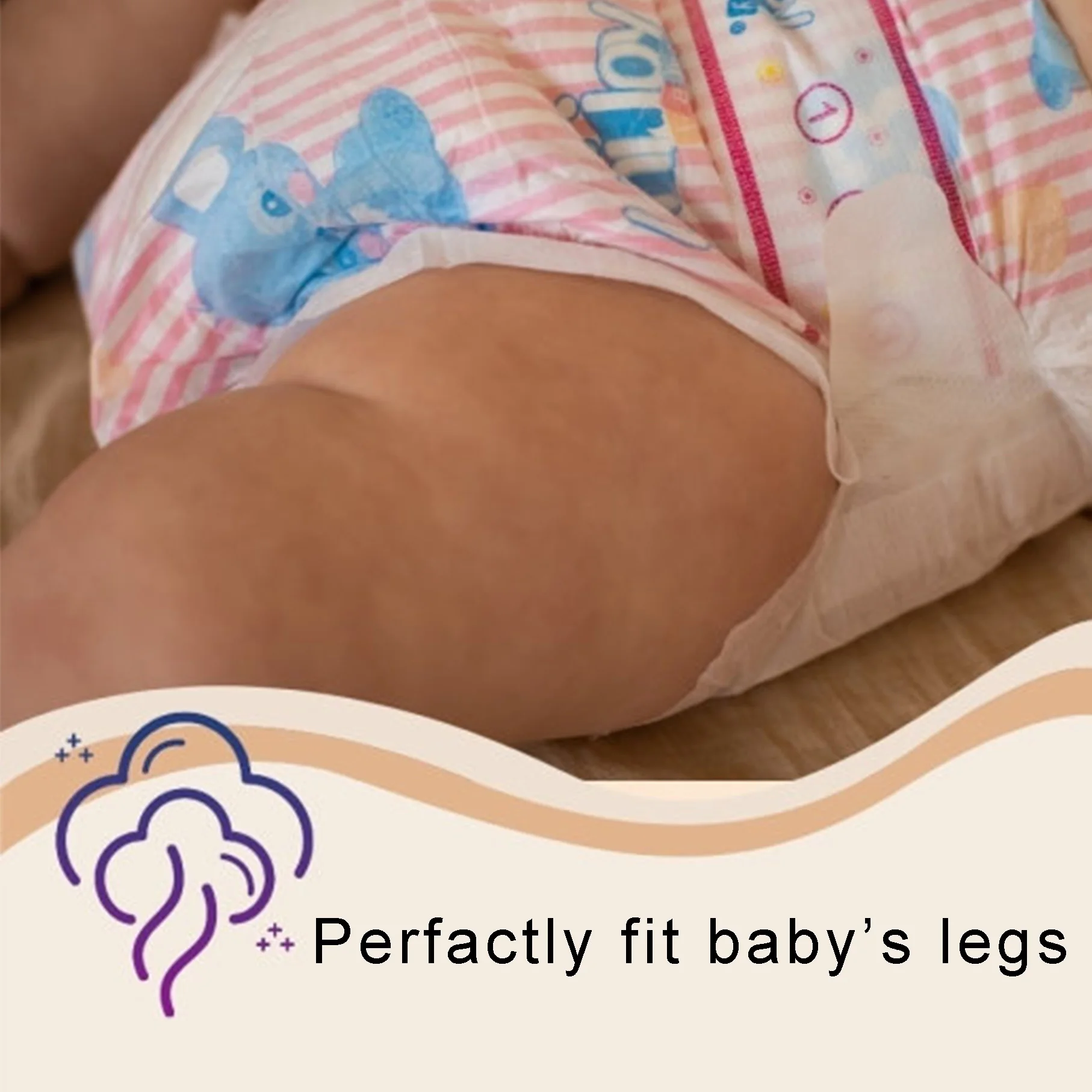 Baby diapers production line disposable baby diaper factory