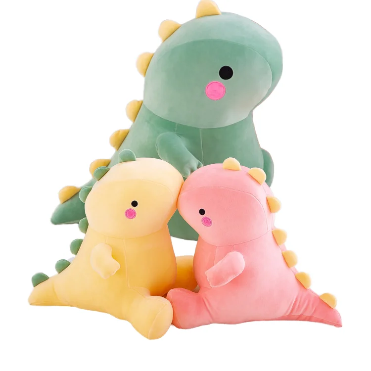Peluches Dinosaur Plushie от производителя на заказ мягкие плюшевые игрушки Dino Personnalisée для детских вечеринок