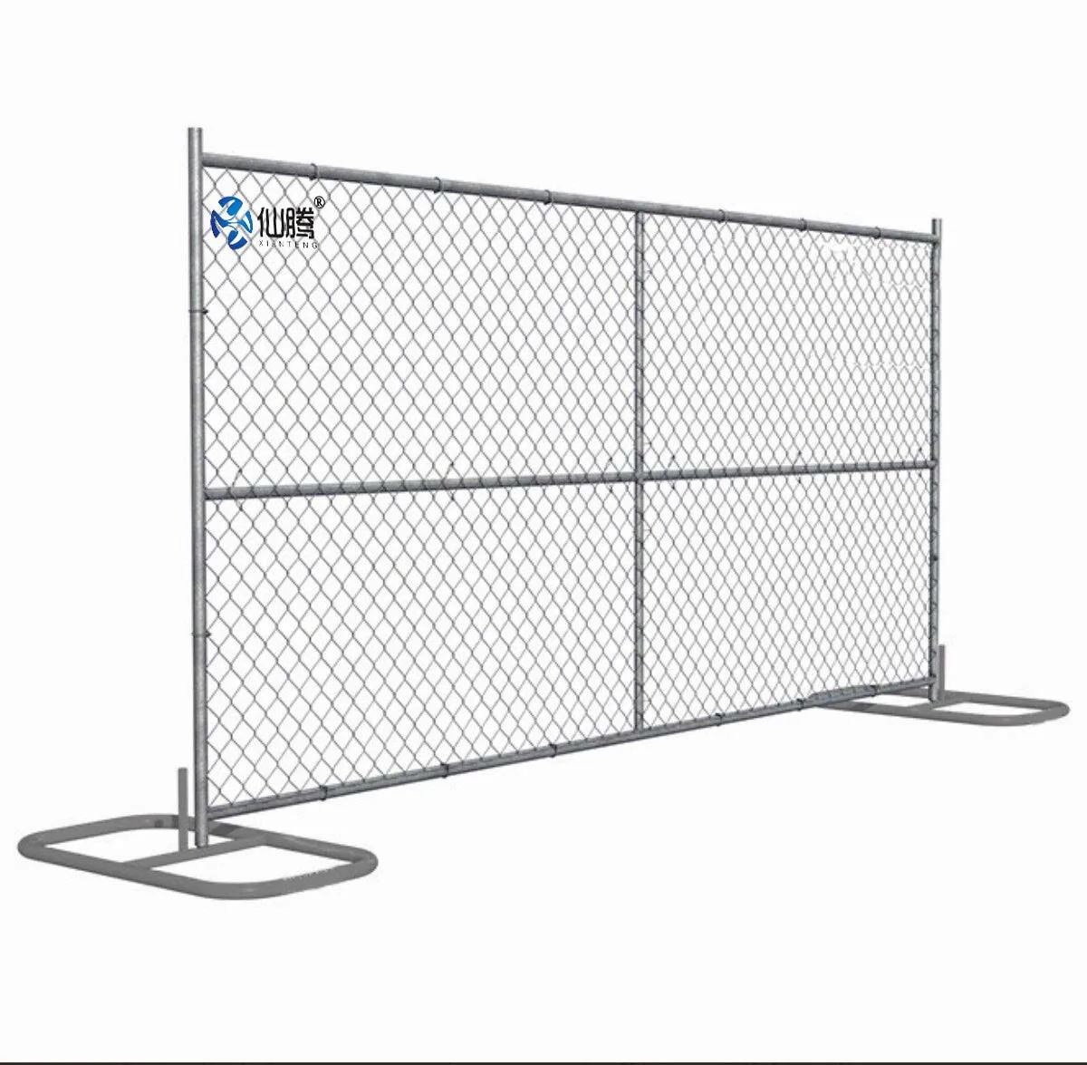 Американская наружная Временная панель для ограждения оцинкованная Цепь временное ограждение детской площадки и двора