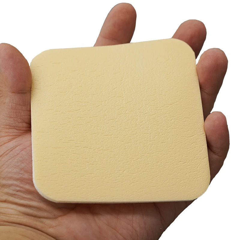 factory foam dressings medium large amount of exudate common type high water absorption dressing pu foam dressing