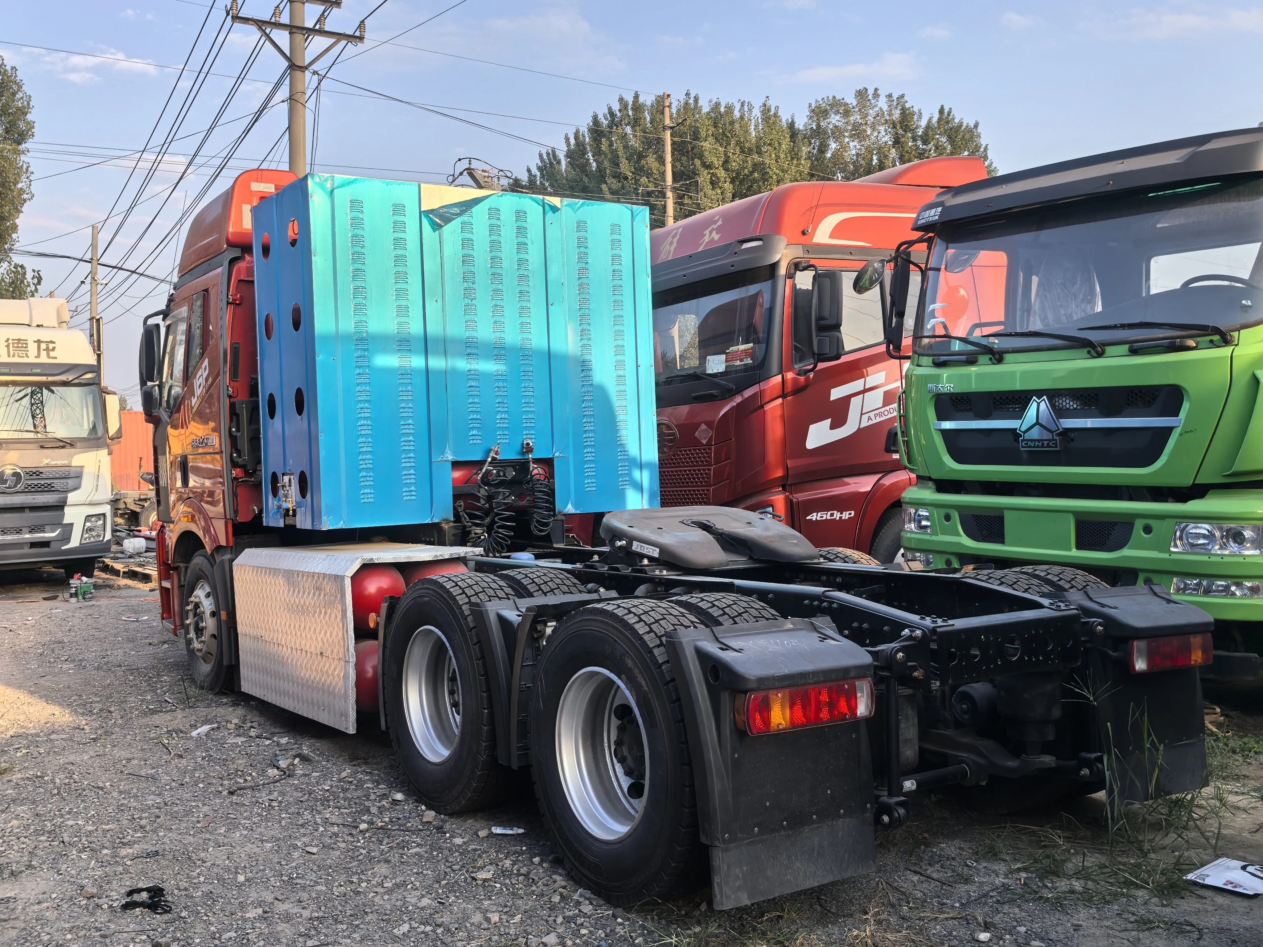 2021 б/у Sinotruck Euro 2 6x4 371hp 420hp трактор для продажи