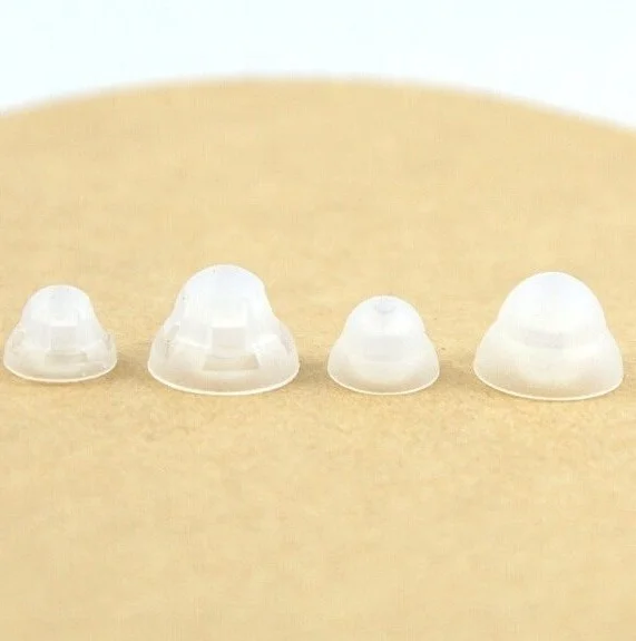 Comfortable Silicon Ear Tips Open Closed Double Layer Dome for Hearing Aids