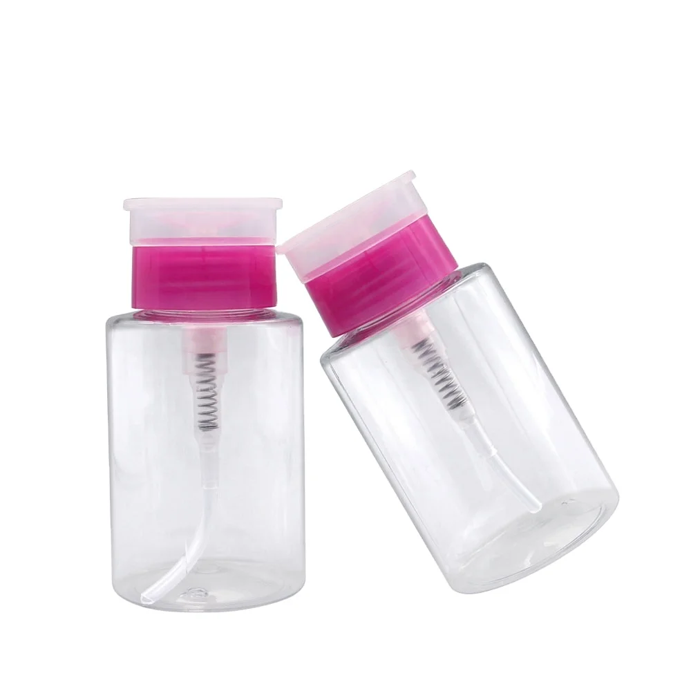 180Ml Nail Polish Remover Pump Dispenser Bottle