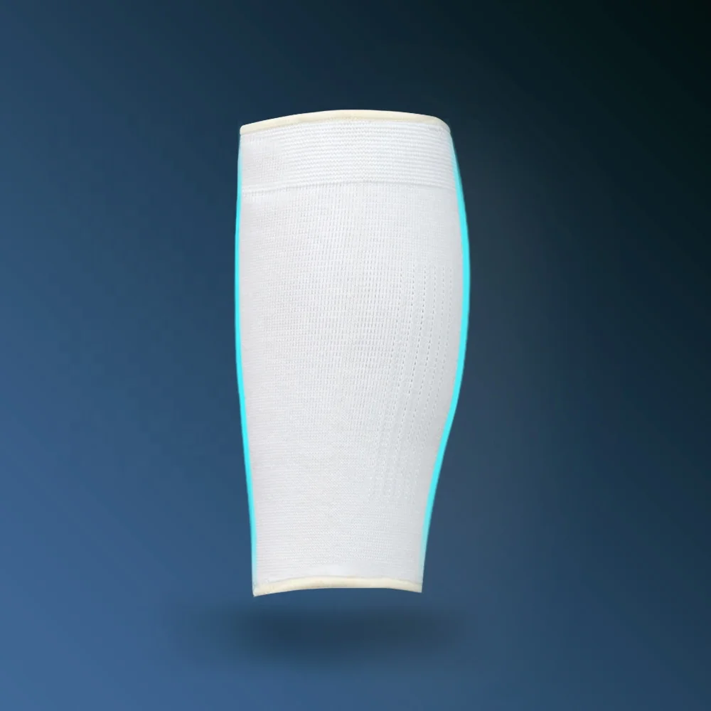 Molinice 22+ years custom logo Knit compression shin guards soccer Prevent muscle strain running soccer shin guard sock