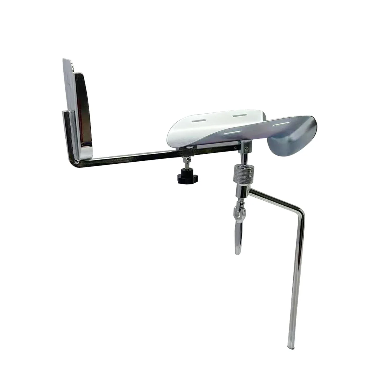 Medical furniture stainless steel surgical gynecology leg rest hospital equipment leg holder
