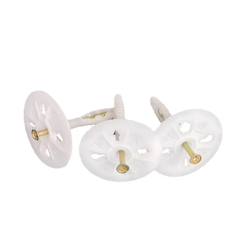 Fiberglass Thermal Heat Insulation Plastic Nails Drywall Anchor Rock Building Material Insulation Pins