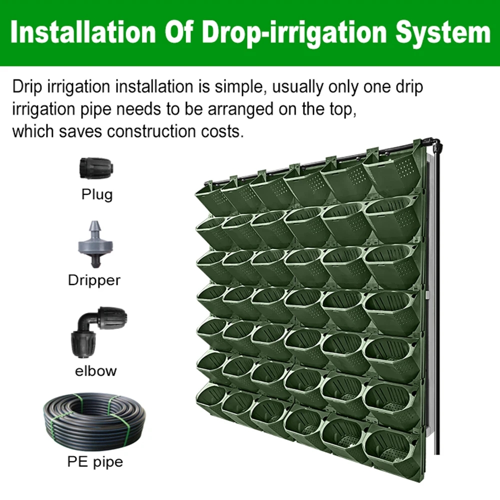 Forest Box Plant Wall Flowerpot Container Greening Planting Box Multi-layer Combined Wall Hanging Flowerpot