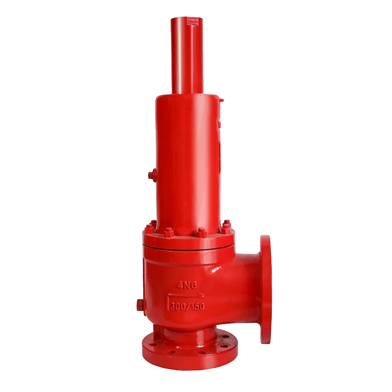 Pressure Safety Valves Type 300LB 4N6 High Performance  Flange Spring Loaded Safety Valve Pressure Relief Valve