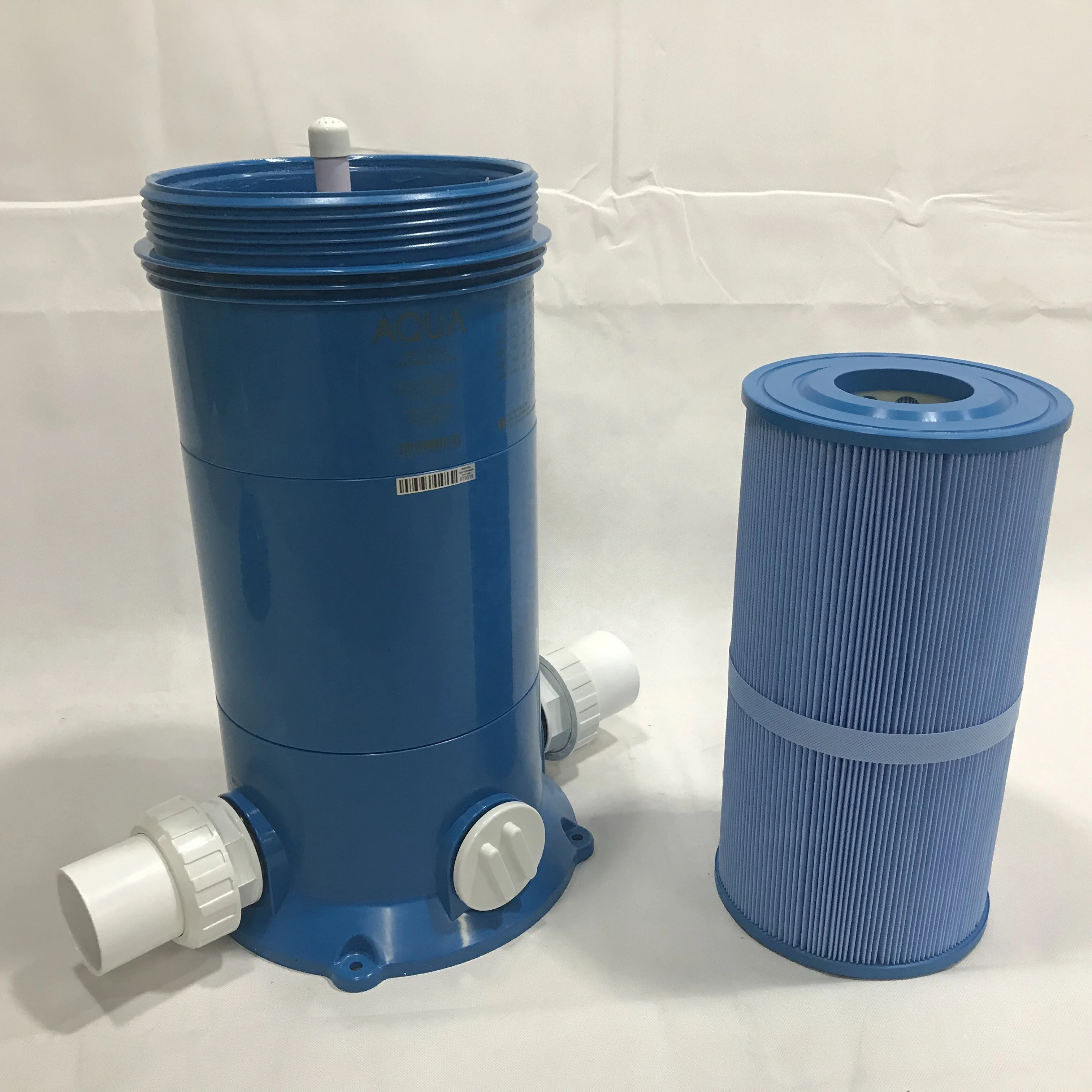 Swimming pool fiberglass water filter cartridge